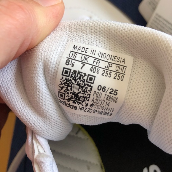 Adidas VL Court 3.0 Black/white Athletic Shoes brand new - Picture 8 of 10